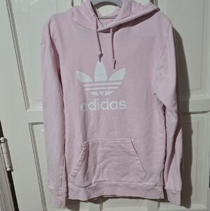 Adidas Women's Pastel Pink Hoodie